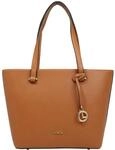 L.CREDI Women's FLIPPA Handbag, Cognac