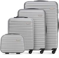 WITTCHEN Reisekoffer 4er Koffer-Set Rollkoffer Trolley Handgep&auml;ck Gep&auml;ck