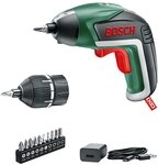 Bosch Akkuschrauber IXO (5. Generation, 3,6 Volt integriert Akku, Drehmoment-Aufsatz,