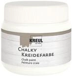 KREUL 75311 - Chalky Kreidefarbe, White Cotton in 150 ml Kunststoffdose, sanft -