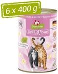 GranataPet DeliCatessen Lachs & Meeresfr&uuml;chte, Nassfutter f&uuml;r Katzen, Katzenfutter
