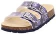 Superfit Jungen Fussbettpantoffel Hausschuh, Blau Grau 8060, 25 EU