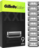Gillette Labs Rasierklingen für Rasierer, 9 Ersatzklingen für Nassrasierer...