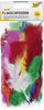 folia 53019 - Federn, Flauschfedern, Kunstfedern, 10 g, farbig sortiert in...