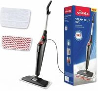 Vileda Steam Plus XXL Dampfreiniger | Hygienischer Bodenreiniger mit PowerPad und 2