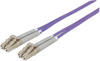 Intellinet LWL Kabel LC/LC OM4 3m violett 50/125um Duplex Multimode