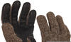 Ortovox Damen Swisswool Classic Leather Handschuhe, Black Sheep, S