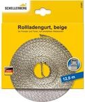 Schellenberg 31201 Rolladengurt 23 mm x 12 m System MAXI, Rollladengurt,...