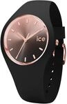 Ice-Watch - ICE sunset Black - Schwarze Damenuhr mit Silikonarmband - 015748 (Medium)