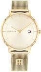 Tommy Hilfiger Analog Quarzuhr f&uuml;r Damen mit Goldfarben