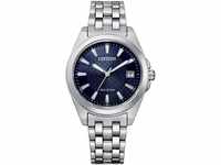 CITIZEN Herren Analog Quarz Uhr mit Edelstahl Armband EO1210-83L, Silber