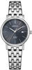 Citizen Damen Analog Quarz Uhr mit Edelstahl Armband EU6090-54A, Grau