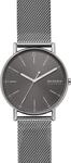 Skagen Signatur Herrenuhr, Quarz-Dreizeigerwerk mit Edelstahlarmband