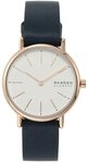 Skagen Signatur Lille Watch for Women, Rose Gold Tone Quartz Two Hand Movement...