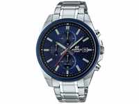 Casio Unisex-Erwachsene Chronograph Quartz Uhr mit Edelstahl Armband...