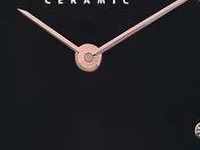 BERING Damen Uhr Quarz Movement - Ceramic Collection mit Edelstahl und...