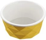 Hunter EIBY Keramik-Napf, Futter- und Trinknapf, rutschhemmend, 550 ml, gelb