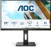 AOC 24P2QM - 24 Zoll FHD Monitor, höhenverstellbar (1920x1080, 75 Hz, VGA, DVI,