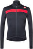 Castelli 4518511 Puro 3 Jersey FZ Sweatshirt Men's Dark Gray/RED Reflex XL