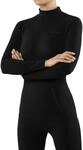 FALKE Damen Maximum Warm High Neck Funktionsshirt Langarm schnelltrocknendes