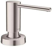 hansgrohe Sp&uuml;lmittel-/ Lotionspender K&uuml;chenzubeh&ouml;r (Accessoire, rund) Edelstahl