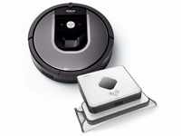 iRobot Roomba 960 Saugroboter Plus Braava 390T Wischroboter im Set: Roomba...
