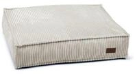 DBL REST CUSHION RIBBED LGREY 120X80X15 CM LIGHT GREY