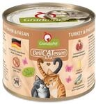 GranataPet DeliCATessen Truthahn & Fasan, 6 x 200g | Alleinfuttermittel f&uuml;r