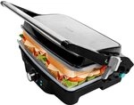 Cecotec Rock'nGrill 1500 Stone Ceramic Mix&Grill, 1500 W, Grill, B&uuml;geleisen und
