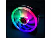 Talius RGB-Ventilator, regenbogenfarben, 12 cm