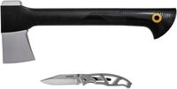 Fiskars Geschenk-Set Limited Edition, Universalaxt und Taschenklappmesser 
