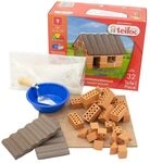 teifoc Kleines Einfamilienhaus - Steinbaukasten 1024, f&uuml;r Anf&auml;nger