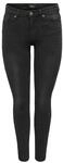 ONLY Female Skinny Jeans ONLWAUW Mittlere Taille Skinny Fit Jeans