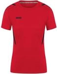 JAKO Herren Trikot Challenge (Kurzarm), Rot/Schwarz, M