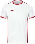 JAKO Kinder Trikot Primera (Kurzarm), Wei&szlig;/Sportrot, 128