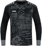 JAKO Herren Torwart-Trikot Tropicana (Langarm), Schwarz/Anthrazit, S