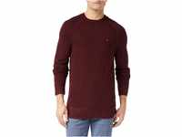 Tommy Hilfiger Herren Multi Htr Lambswool C Neck MW0MW27710 Pullover, Rot (Deep...