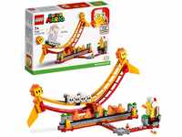 LEGO 71416 Super Mario Lavawelle-Fahrgeschäft – Erweiterungsset mit...