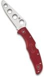 Spyderco Endura 4 Trainer, Red FRN Handle, Blunt Edge