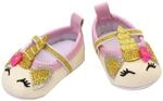 Heless 749 - Ballerinas im Einhorn-Design f&uuml;r Puppen und Pl&uuml;schtiere in...