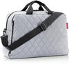 reisenthel duffelbag M Rhombus Light Grey - stylische vielseitige Reisetasche -