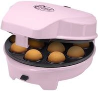 Bestron 3-in-1 Cakemaker im Retro Design mit 3 Wechselplatten f&uuml;r Donuts, Muffins &