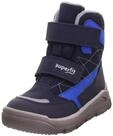 Superfit Jungen Mars Warm Gef&uuml;tterte Gore-tex Schneestiefel, Blau Hellgrau 8000, 30