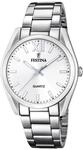 Festina Damenuhr Analog aus Edelstahl 316l Silberfarben