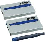LAMY T10 2er Set l&ouml;schbare Tintenpatronen mit gro&szlig;em Tintenvorrat - geeignet f&uuml;r