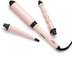 BaByliss Curl and Wave Trio Multistyler, Professionelles Lockenstab-Set mit 3