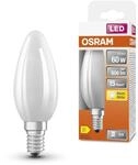 Osram LED Lampe mit E14 Sockel, Warmweiss (2700K), Kerzenform, 6W, Ersatz f&uuml;r