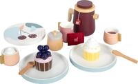 small foot Kaffee und Tee-Set "tasty" aus Holz, Rollenspielzeug f&uuml;r Kinderk&uuml;che,