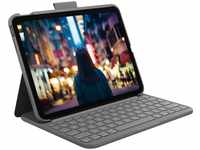 Logitech iPad (10. Generation) Tastatur-Case | Slim Folio mit integrierter...
