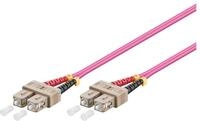 Good Connections OM4 LWL Kabel - DUPLEX - Stecker SC an SC - Multimode 50/125 -